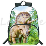 Dinosaur Backpack for Boy Girl School Bag Kids Rucksack 16 Inch Bookbag