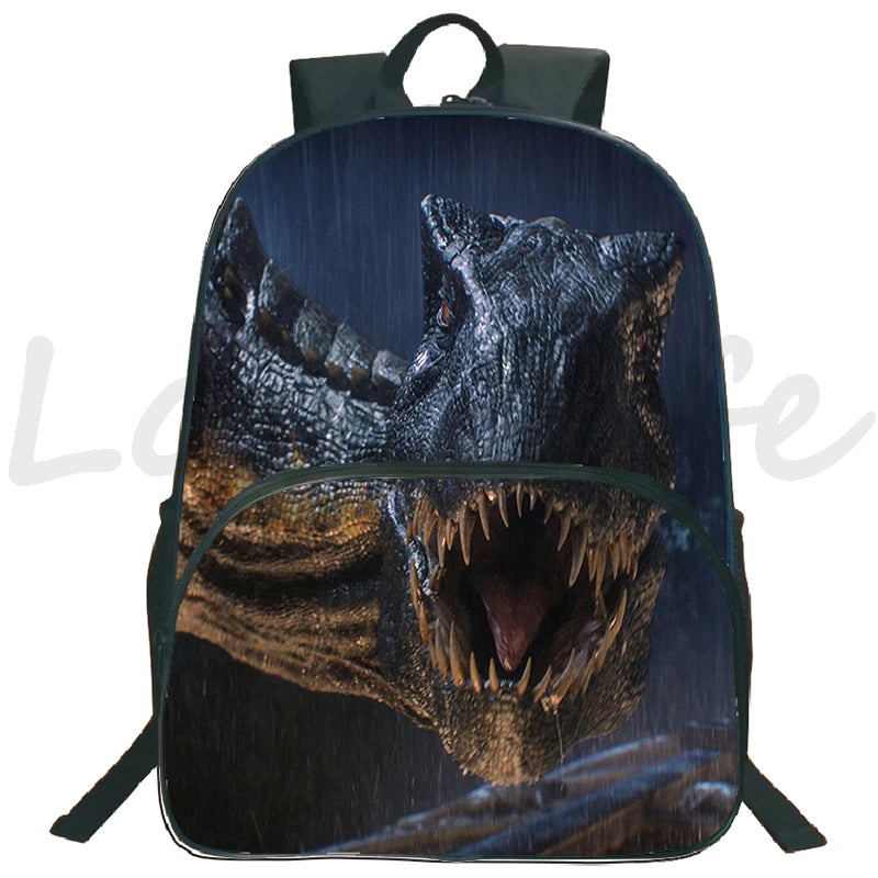Dinosaur Backpack for Boy Girl School Bag Kids Rucksack 16 Inch Bookbag