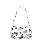 Leopard Print Shoulder Bag Vintage Small Purse
