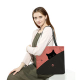 Animal Paw Print Women's Shoulder Bag High Capacity Shopping Bag