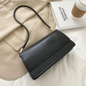 Animal Prints Shoulder Bag PU Leather Underarm Bag