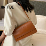 Animal Prints Shoulder Bag PU Leather Underarm Bag