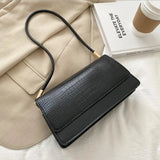 Animal Prints Shoulder Bag PU Leather Underarm Bag