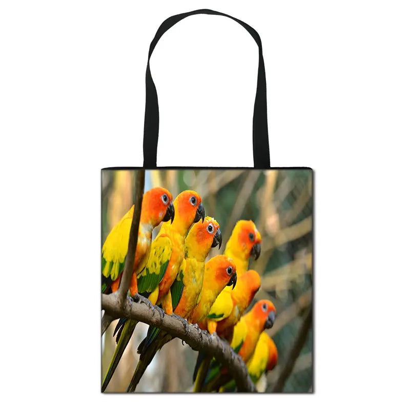 Parrot Ladies Shoulder Bag Animal Prints