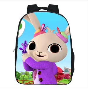 Rabbit Plush Drawstring Backpack for Kids