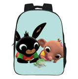 Rabbit Plush Drawstring Backpack for Kids