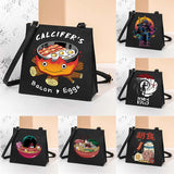 Animated Pattern Square Shoulder Messenger Bag for Women
