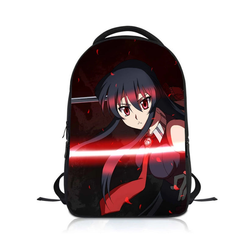 Anime Akame ga KILL! Kids Backpack School Bag Boys Girls Rucksack