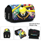 Anime Assassination Classroom Pencil Bag Multifunctional Pencil Case