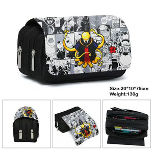 Anime Assassination Classroom Pencil Bag Multifunctional Pencil Case
