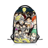Anime Assassination Classroom Students Backpack School Bag Children Cartoon