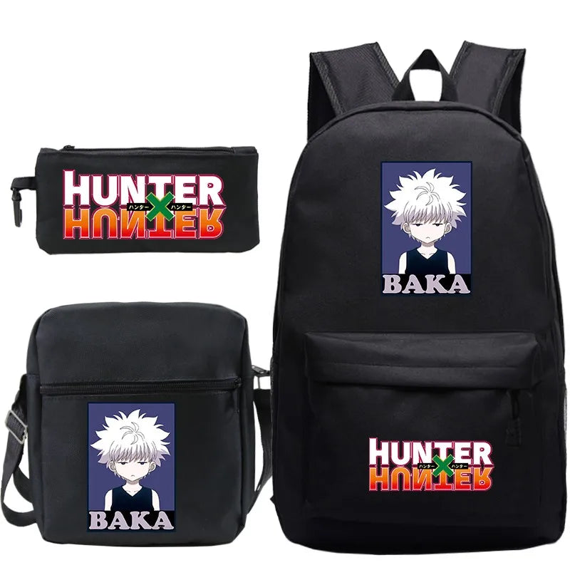 Anime Backpack HUNTER X HUNTER School Bags for Teenage Girls & Boys