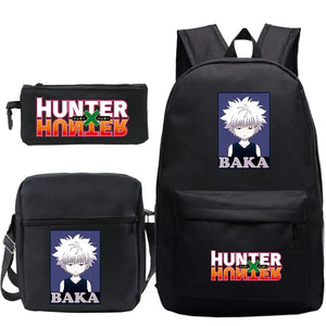 Anime Backpack HUNTER X HUNTER School Bags for Teenage Girls & Boys