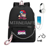 Anime Backpack Friday Night Funkin Boys Girls Students School Bag
