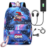 Anime Backpack Friday Night Funkin Boys Girls Students School Bag
