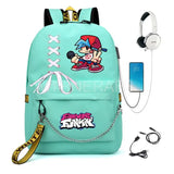 Anime Backpack Friday Night Funkin Boys Girls Students School Bag