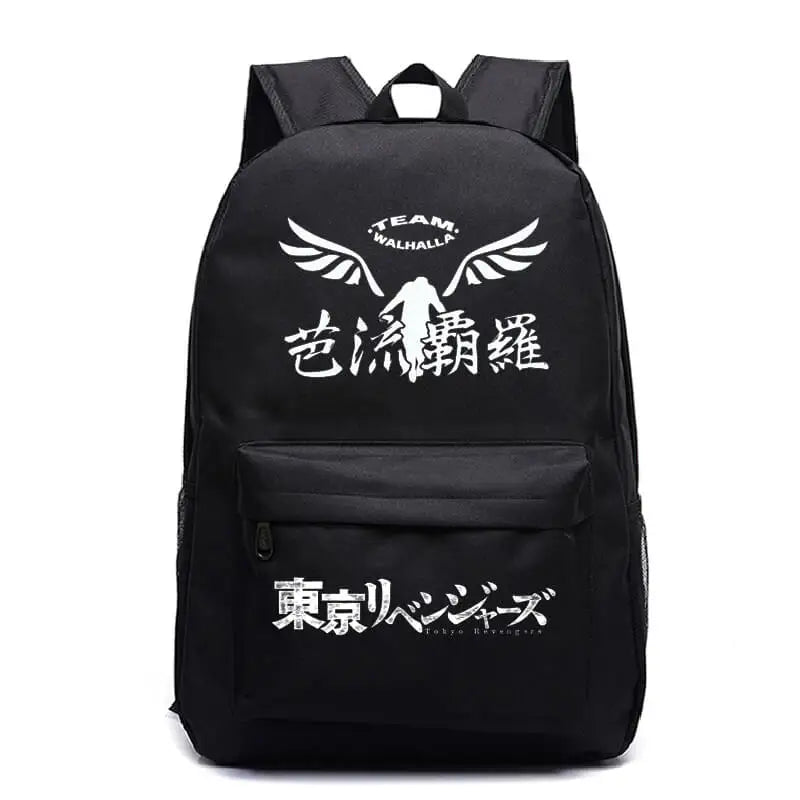 Tokyo Revengers Printed Anime Backpack - Harajuku High Bookbag