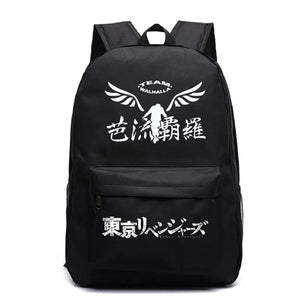 Tokyo Revengers Printed Anime Backpack - Harajuku High Bookbag