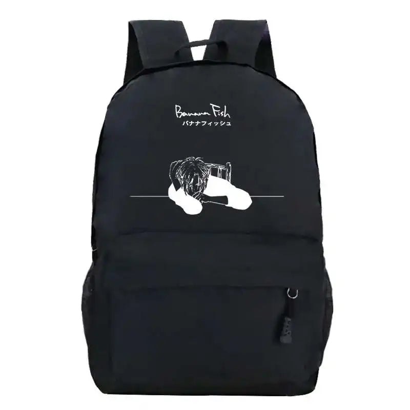 Anime Banana Fish Anti-Theft Women Backpack School Bag