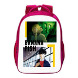 Anime Banana Fish Back Pack School Bag Teen Girls Women Rucksack Men Backpack
