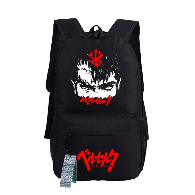 Anime Berserk Backpack Bag Game School Book Bag Women Men Unisex Gift