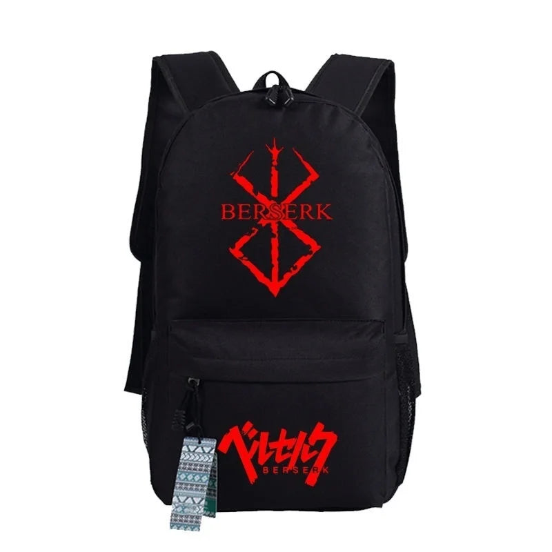 berserk laptop backpack Anime Berserk Backpack Bag Game School Book Bag Women Men Unisex Gift – BAG ZONE