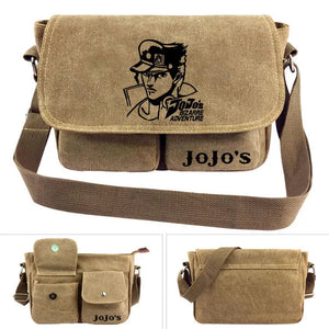 Anime Bizarre Adventure Cross body Bag Messenger Bags Canvas Shoulder Bag