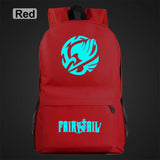 Anime Fairy Tail Luminous School Bag for Teenagers