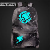 Anime Fairy Tail Luminous School Bag for Teenagers
