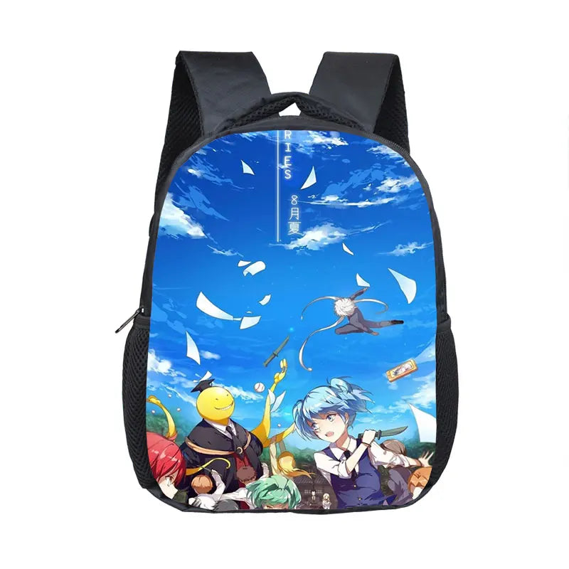Assassination Classroom School Bag Boys Girls Kids Mini Daily Backpack
