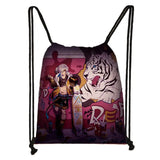 Anime Bungou Stray Dogs Drawstring Bag - Osamu Chuya Nakahara Backpack