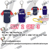 Anime Honkai Star Rail Keychain Bag Game Pendant Key Chain Ring