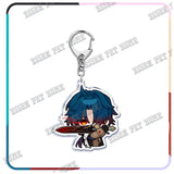 Anime Honkai Star Rail Keychain Bag Game Pendant Key Chain Ring