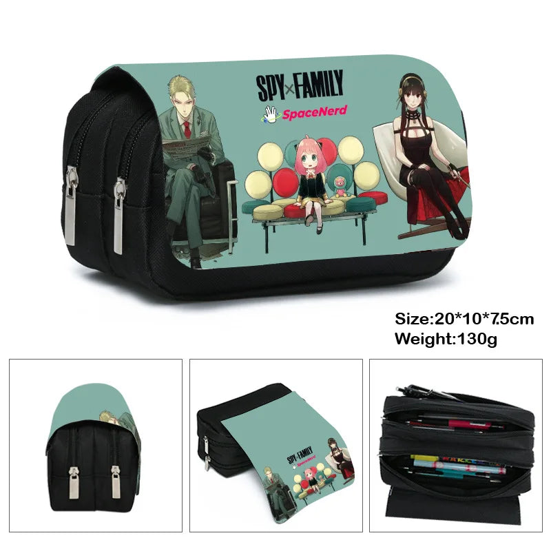 SPY?FAMILY Anya Forger Zipper School Bag Wallet