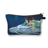 Anime Spirited Away Makeup Bag for Girls