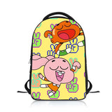 Anime Cartoon Students Backpack School Bag Children Boys Girls Rucksack