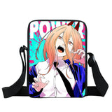 Anime Chainsaw Man Crossbody Bags Women Handbag Girls Satchel Shoulder Bag
