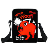 Anime Chainsaw Man Crossbody Bags Women Handbag Girls Satchel Shoulder Bag