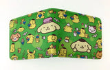 Anime Cartoon Pompompurin Wallet PU Leather Short Purse
