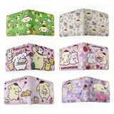 Anime Cartoon Pompompurin Wallet PU Leather Short Purse