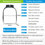 Danganronpa Backpack Bear Pattern School Bag Teenagers Book Bag