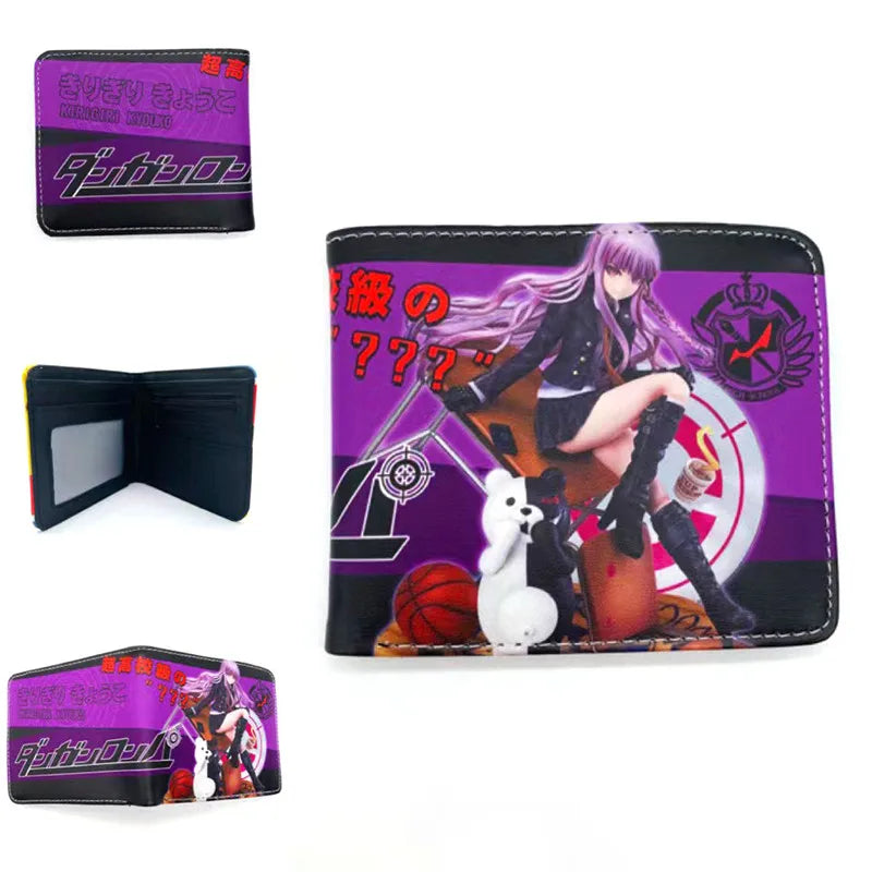 Danganronpa Monokuma Kirigiri Kyouko Wallet Short Wallets