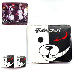 Danganronpa Monokuma Wallet Short PU Purse Cosplay Gift