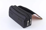 Danganronpa Monokuma Zipper Pencil Case Canvas Penbag Women Student Makeupbag