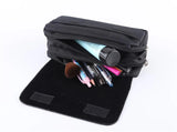 Danganronpa Monokuma Zipper Pencil Case Canvas Penbag Women Student Makeupbag
