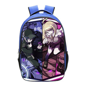 Danganronpa School Bag Student Backpack Casual School Bag Outdoor Travel Bag