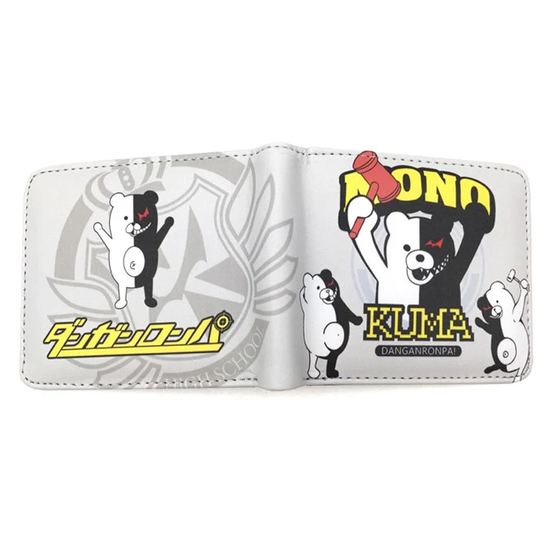 Danganronpa Short Wallet Monokuma Money Bag