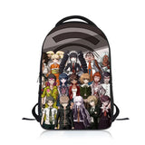 Danganronpa Students Backpack School Bag Children Cartoon Knapsack