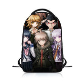 Danganronpa Students Backpack School Bag Children Cartoon Knapsack