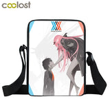 Anime Darling In The FranXX Messenger Bag HIRO ZERO TWO Girls Crossbody Handbag